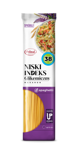 Makaron SPAGHETTI Z Niskim Indeksem Glikemicznym 250g POLMAK Agnex makaron-spaghetti-z-niskim-indeksem-glikemicznym-250g-polmak-agnex