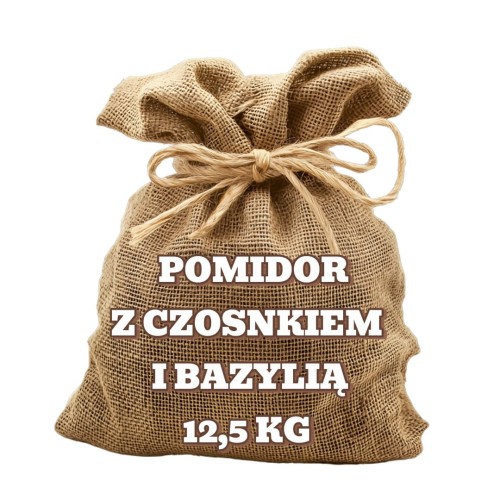 Pomidor z bazylią i czosnkiem 12,5 kg HURT
