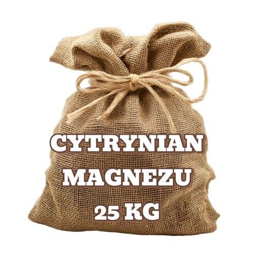 Cytrynian magnezu 25 kg HURT opakowanie hurtowe worek