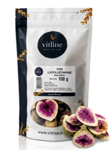 Figi liofilizowane połówki 100g VITLINE