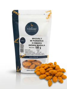Migdały w panierce o smaku INDIAN MASALA 100g VITLINE