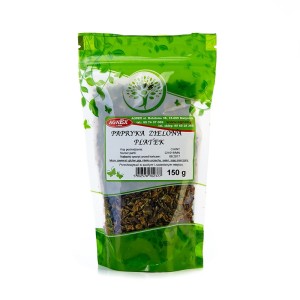 Papryka zielona płatek 150g