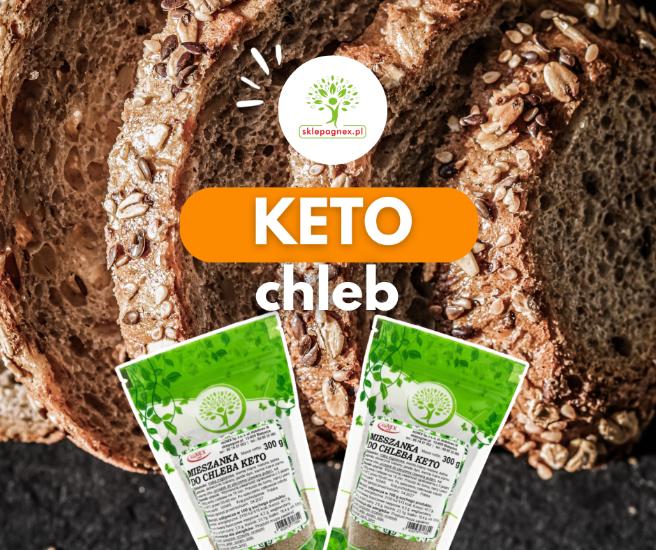 Mieszanka do chleba KETO – domowy chleb bez glutenu i zbędnych węglowodanów