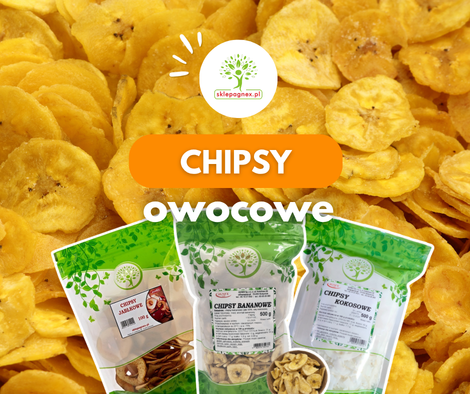 Chipsy owocowe – chrupiąca przekąska pełna owocowego smaku